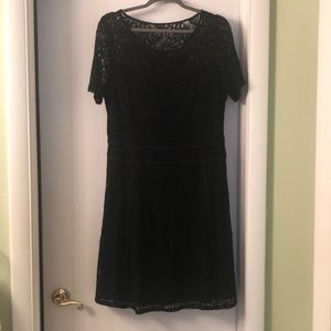 Laundry By Design black lace dress